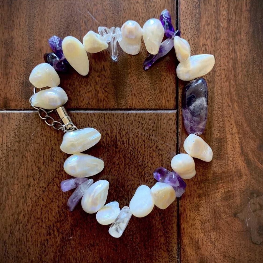 Amethyst bracelet